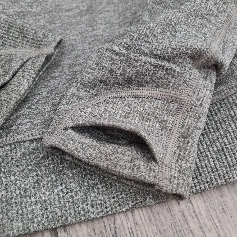 Lululemon Engineered Warmth Half Zip Pullover Grey Size 4 - Picture 11 of 11